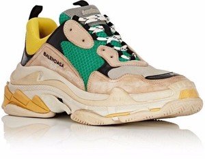 balenciaga beige green