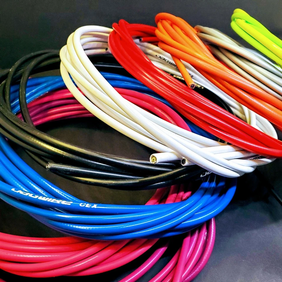 👌Jagwire Full Road MTB-Cambio/Cable de freno/Carcasa Kit 4/5 mm para PRO SHIMANO/SRAM Foto 2 de 4