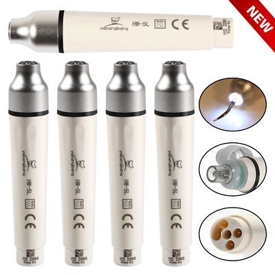 1-5*Dental LED Ultrasonic Piezo Scaler Handpiece fit EMS Woodpecker Tip HW-5L OR