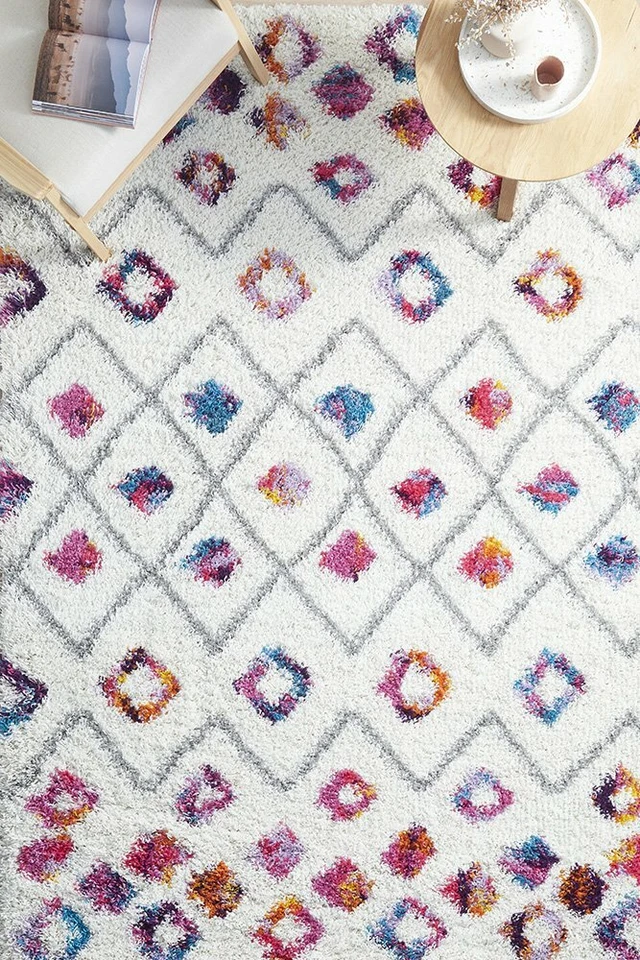 NO-MADE MOROCCAN Kids Modern Rug Large Floor Mat Carpet ** FREE DELIVERY ** - image 3 of 4