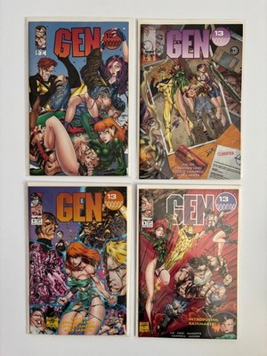 Gen 13 Volume 1 LOT 8 Issues Image Comics NM 1994 Jim Lee Brandon Choi