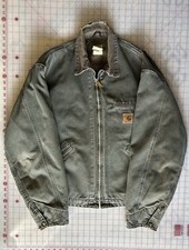 Carhartt Men's Detroit Jacket J97 MOS, Moss Green, Size XL