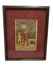 Framed 1884 CRI&P Great Rock Island Route Watt-Stephen Genius Of Steam Book RARE