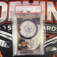 Topps 2022 Transcendent Mark McGwire Autograph Purple /10 PSA 8 Athletics