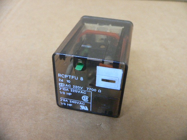 Feme Rcptfu8-2D10, 220Vac Relay 10Amp 8Pin Electrical Control Feme Rcptfu8-2D10