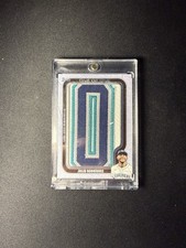 2025 Topps Update JULIO RODRÍGUEZ Jumbo Letter Patch 1/1 Game-Used Nameplate
