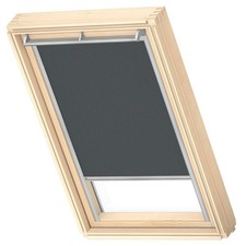 VELUX Original Nature Collection Roof Window Blackout Blind - Silver Guide Rail