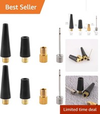 8pc Ball Pump Needle Set - Durable Adapters for Sports Balls Inflatables