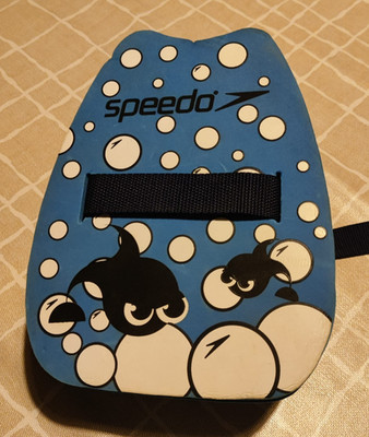 Speedo Kids Blue Bobble Back Float Swim Ages 2 6 Adjustable 15-30kg