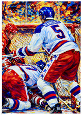 MIKE RAMSEY * Team USA * HOCKEY * Illustrated Art Card * ATC ACEO