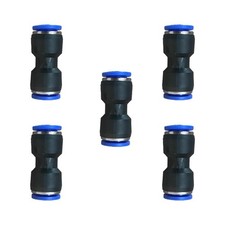 5 PCS Pneumatic Quick Connector Push Connect Fittings Straight 11x11 mm OD