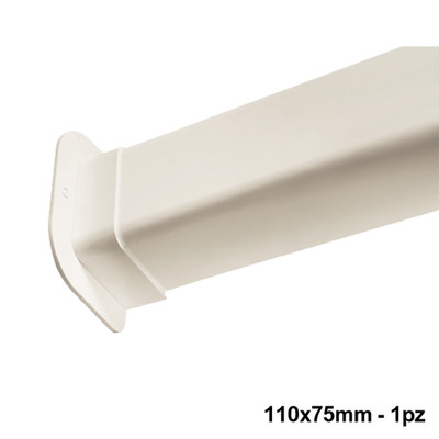 Wanddurchführung für Kanal 110x75mm - 1 Stück