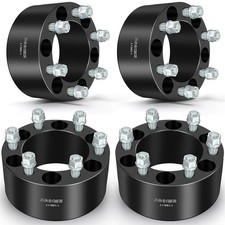4Pcs 3 inch 6x5.5 Wheel Spacers 108mm Bore 14x1.5 Studs 6 Lug Tahoe Avalanche