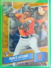 Marco Luciano 2024 Topps Big League #WR-75 Gold Rookie Giants #/50