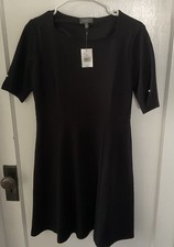 The Limited Fit & Flare-Knee LengthParty Cocktail Little Black Dress NWT