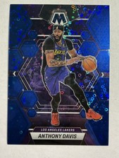 2022-23 Panini Mosaic - Anthony Davis #110 Blue Fast Break Prizm /85