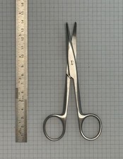 AESCULAP BC573R MAYO-STILLE Präparierschere gebogen, kräftiges Modell 140mm