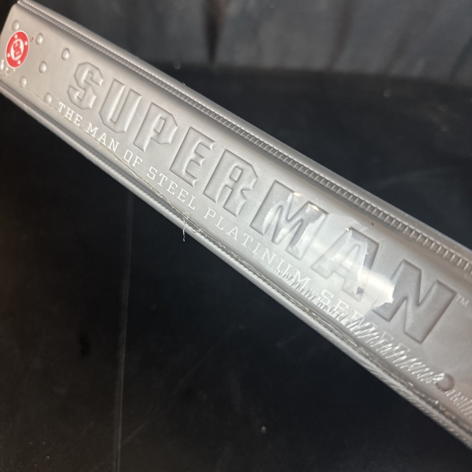 New Superman Man Of Steel Trading Card Binder W Sleeves Platinum Series