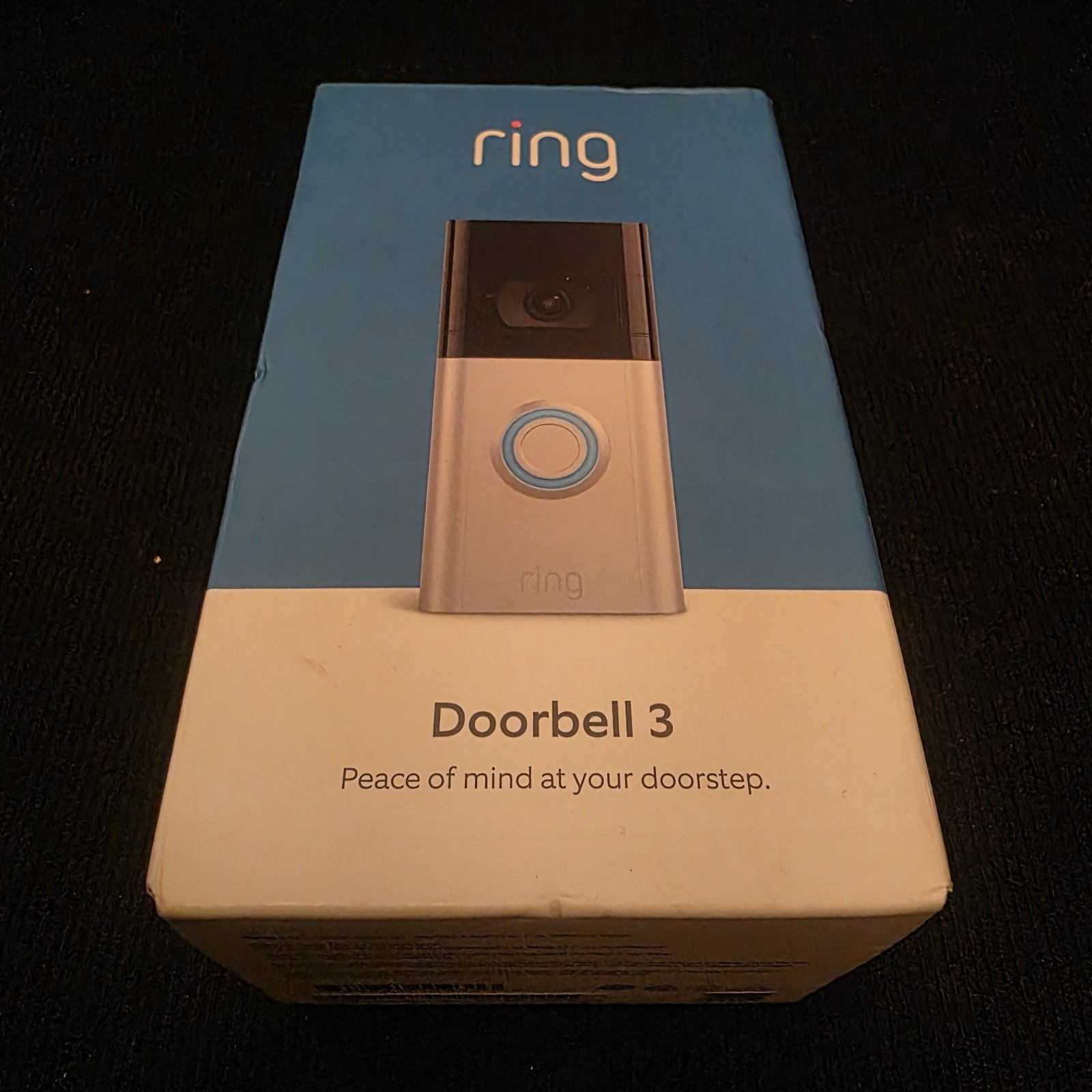 Ring Doorbell 3 in Satin Nickel - New Model-image