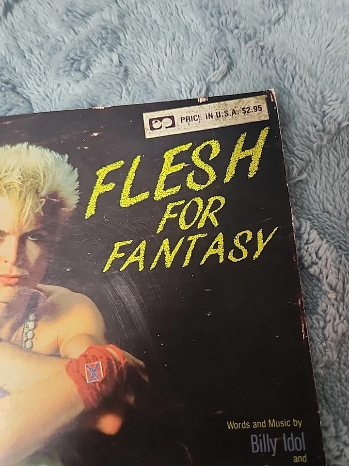 Cherry Line Music Co. Inc Flesh For Fantasy Words And Music By Billy Idol - Image 2 of 4