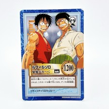 One Piece Luffy Zoro Carddass Hyper Battle TCG S84 Gold Foil Japan Vintage