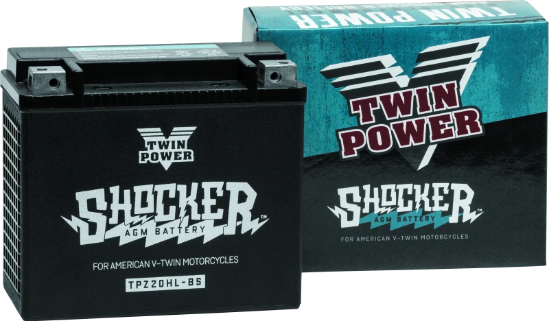 Twin Power YTX-20HL Shocker Battery for Harley Davidson Softail & Heritage Foto 2 de 2