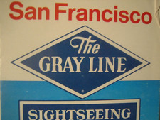 1972 GRAY LINE San Francisco & Bay Area Bus T...