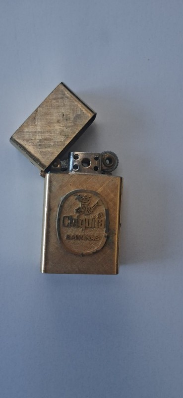 14K Gold Plated Vintage Chiquita Lighter