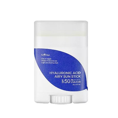 ISNTREE Hyaluronic Acid Airy Sun Stick SPF50+ PA++++ 22g  K-BEAUTY