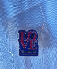 FIFA World Cup 2026 PHILADELPHIA official media logo metal Pin Badge VERY RARE