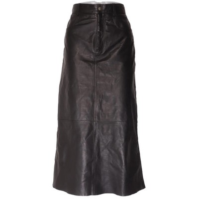 Dagmar, Rock, Größe: 38, Schwarz, Leder, Sonstiges, Damen #gWn