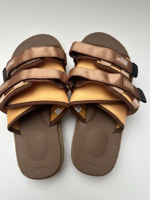 MONCLER X SUICOKE Moto Mountain Ripstop Vibram Sole Slides Schuhe Sandals New 44