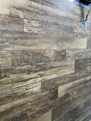 Congoleum Airstep Evolution 72010 Colonial Plank Dark Khaki 12' x 12' Vinyl Roll
