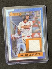 2025 Topps Series 2-Rounding the Bases Relics Nolan Schanuel #RTBA-NOL (AU, MEM)
