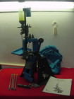 Dillon RL 550 Reloading Press w RCBS 45 acpDies Tray Riser Extras Nice 