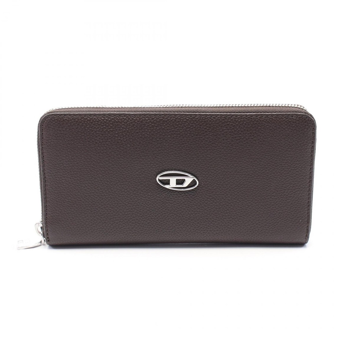 Diesel Continental Zip L Round Long Wallet Leather Men'S