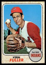 1968 Topps Vern Fuller - VG+ RC Cleveland Indians #71