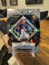 2025 Leaf Metal Baseball Liam Peterson Prospect Auto RC #/25🔥📈
