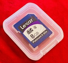 Lexar Platinum II 60x 8GB SDHC Card - Class 4