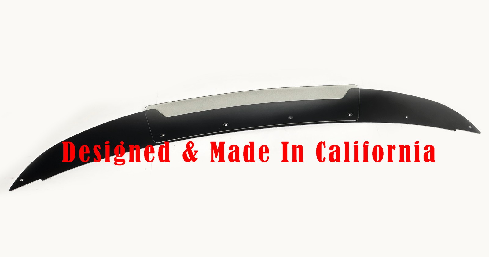 Fit 10-14 Ford GT Mustang Decklid Gurney Flap Spoiler Polycarbonate Wickerbill 