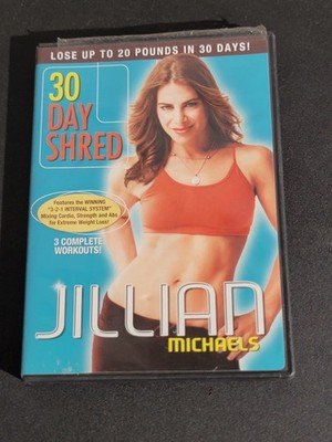 Jillian Michaels 30 Day Shred DVD - Lose Weight Fitness Workout