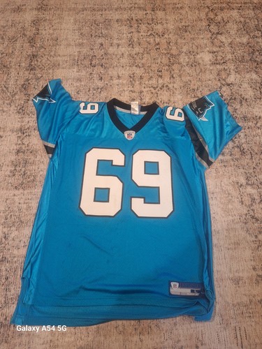 Reebok Carolina Panthers On Field Trikot Thomas 69 Größe L Mängel - Bild 2 von 7