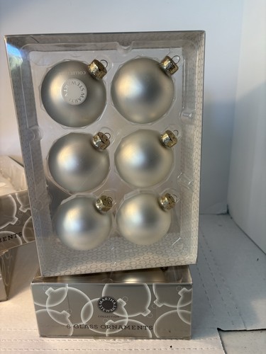 4. Boxen Martha Stewart Christbaumschmuck - NEU - Weihnachtsfeiertage - insgesamt 2 Dutzend - Bild 2 von 4