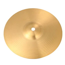 8-Inch Brass Crash Ride Hi-Hat Cymbals for Beginners Percussion Instrument