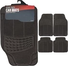 FOR SKODA OCTAVIA - HEAVY DUTY RUBBER CAR MATS UNIVERSAL FULL SET OF 4