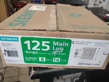 Siemens 125 Amp Main Lug Indoor NEMA type 1 Load Panel