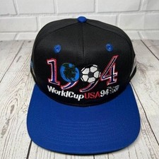 Vintage World Cup USA Hat Men 1994 Soccer Sverige Twins Enterprise Snap Back New