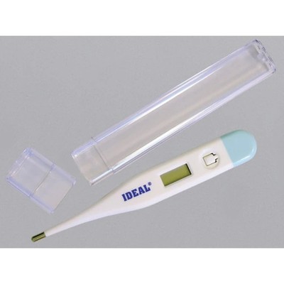 Ideal Digital Thermometer 8207 Lcd Quick-Read - Case & Battery Included