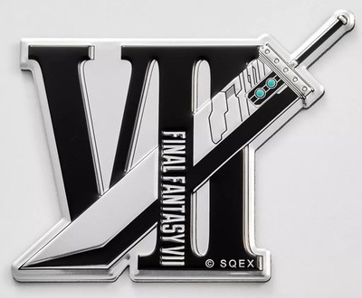 Final Fantasy VII Reverse Aluminium Magnet Buster Schwert Sammlerstück