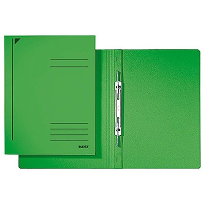 Esselte Leitz Spiral-Bound Folder A4 Premium Card CFM Staples Green